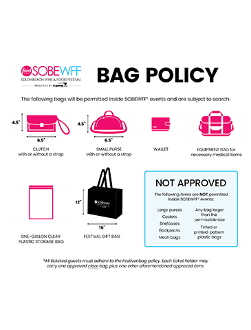 Need To Know: Bag Policy